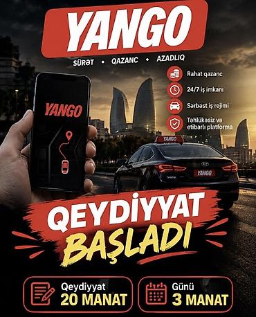 mülki mühafizə xidməti: Taksi sürücüsü tələb olunur, Şəxsi nəqliyyat vasitəsi ilə, Gündəlik ödəniş — 1