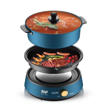 Tava-qazan dəstləri: Tava, rəng - Göy, Keramika, Almaniya — 4