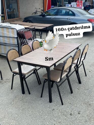 Masa və oturacaq dəstləri: Masa desti yeni