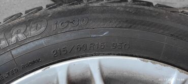 сколько стоят зимние шины на машину: Колеса в сборе 215 / 60 / R 16, Зима, Б/у, Комплект, Легковые, Литые, отверстий - 5