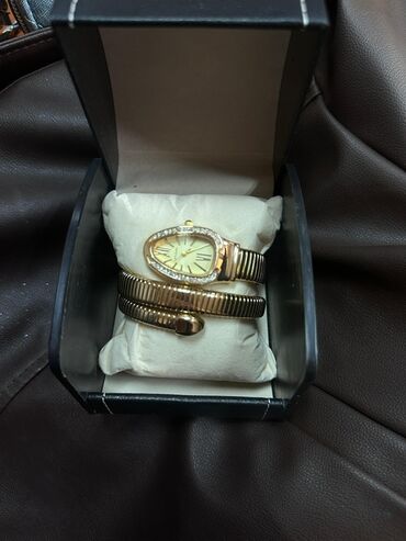 купить мужские часы в баку: Qol saatı, Bulgari, rəng - Qızılı