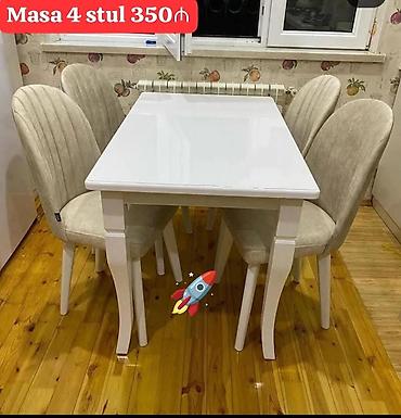 nerjaveka stol: Mətbəx üçün, Yeni, 4 stul — 1