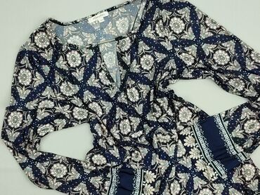 lniana sukienka solar: H&M, Sukienka damska, rozmiar M