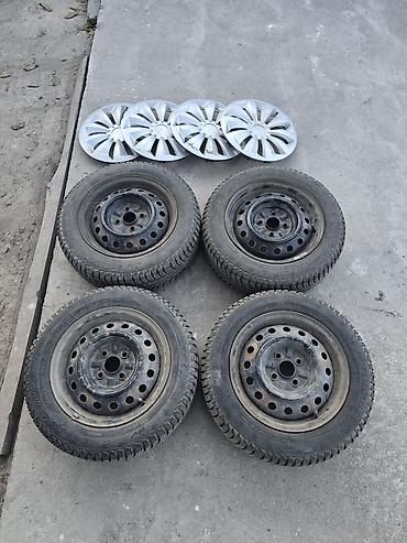 165 65 14: Колеса в сборе 175 / 65 / R 14, Зима, Б/у, Комплект, Легковые, Железные, отверстий - 5 — 1