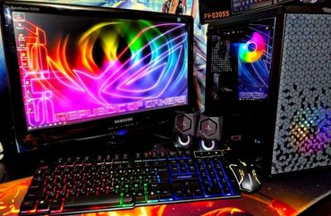 игровой компьютер набор: Компьютер, ядер - 4, Игровой, Б/у, Intel Core i5, NVIDIA GeForce MX450, HDD + SSD