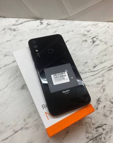 мейзу про 9: Xiaomi, Redmi Note 7, Жаңы, 64 ГБ, түсү - Кара, 2 SIM