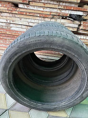 шины таблетки: Шины 275 / 45 / R 21, Лето, Б/у, Внедорожные (АТ/МТ), GoodYear — 4