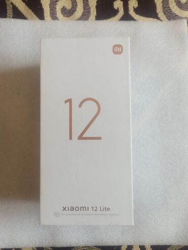 xiaomi 12 бишкек: Xiaomi, Mi 12 Lite, Колдонулган, 128 ГБ, түсү - Кара, 2 SIM