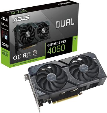 Operativ yaddaş (RAM): Videokart Asus GeForce RTX 4060, 8 GB, İşlənmiş
