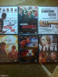 jakna fil bret: Prodajem 6 dvd filma,originali,neotpakovani u foliji,uz kupljene