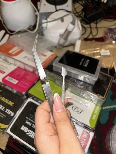 Manikür, pedikür aparatları: Manikür/nail art üçün tam avadanlıq və material dəsti - 2 ədəd BOYA — 10