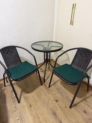 Другая мебель для дома: 100 Azn, Balkon veya bag üçün, az istifade olunub eyni teze kimidi — 1