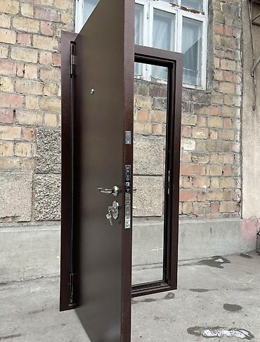 Двери для домов и квартир: Двери для домов и квартир, Металлическая, Другое количество створок, Кыргызстанская, Левосторонняя — 23