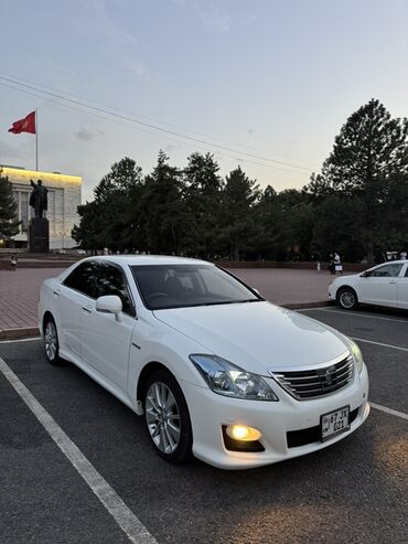 продаю или меняю с доплатой мне: 🚗 Toyota Crown Hybrid 2009 | 3.5 л | Белый жемчуг | Максимальная