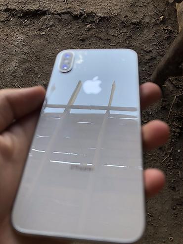 aplle x: IPhone X, Б/у, 64 ГБ, Серебристый, 89 % — 2