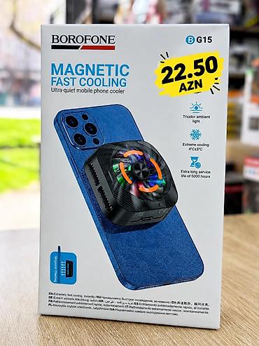 BOROFONE BG15 maqnitli telefon soyuducusu - Ultra-səssiz işləyən lalafo.az -da BOROFONE BG15 maqnitli telefon soyuducusu - Ultra-səssiz işləyən