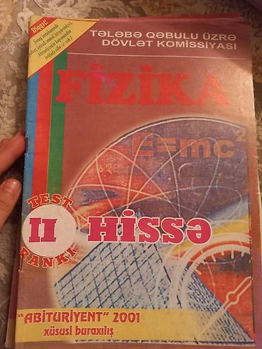 1984 kitab: 2001 test topluları kimya fizika biologiya fenninden — 6