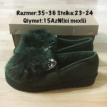 Ölçü: 36, rəng - Yaşıl, Yeni