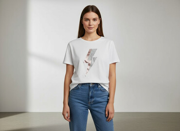 t shirty saint laurent: B&C Collection, T-shirt damski, rozmiar L