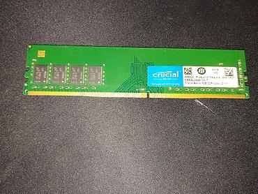 micro atx: Оперативная память (RAM) для ПК, Б/у, Crucial, 8 ГБ, DDR4, 2666 МГц — 2