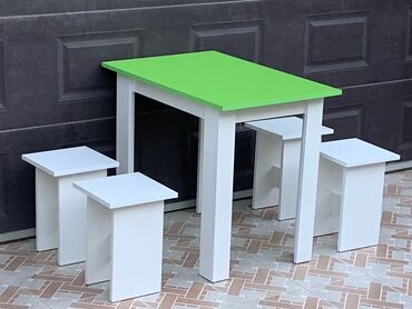 Masa və oturacaq dəstləri: Mətbəx üçün, Yeni, 4 stul — 12