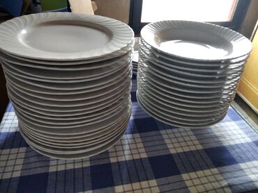 Kompleti posuđa: Tanjiri razni . KORIŠĆENI razni vidite slike duboki beli veliki 8 — 14