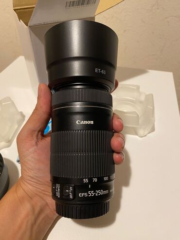 Canon EF-S 55-250mm f/4-5.6 IS STM telefoto obyektiv ideal vexyetde
