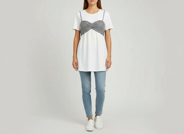 t shirty czarne guess: Sinsay, Футболка жіноча, розмір S