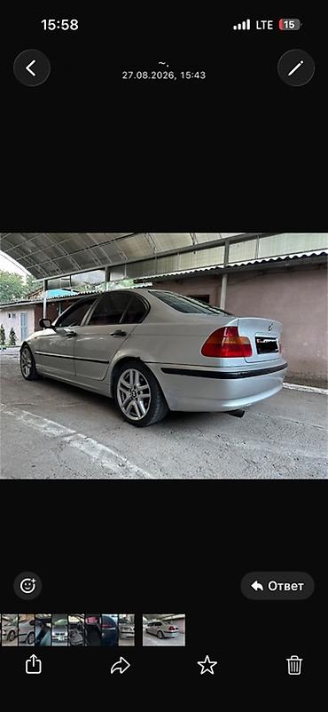 BMW: BMW 3 series: 2002 г., 1.9 л, Автомат, Бензин, Седан — 3