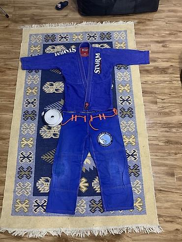 Кимоно для бразильского джиу-джитсу STORM Kimonos для 160-175 см - at lalafo.kg Кимоно для бразильского джиу-джитсу STORM Kimonos для 160-175 см -