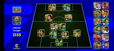 Video oyunlar üçün aksesuarlar: E football 2025 3155 kg 5 dene pes 2021 oyuncusu epic 11 rezerv