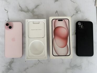 сколько стоит айфон 15 в бишкеке: IPhone 15 Plus, Б/у, 256 ГБ, Розовый, Защитное стекло, Чехол, Кабель, 91 %