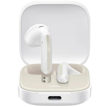 Qulaqlıqlar: Redmi Ebuds 6 active stereo səs ve mikrofon var, 1 illik zəmanət ilə