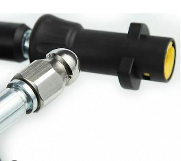 Запчасти и аксессуары для бытовой техники: Шланг для прочистки канализации 15 метров для моек Карчер к2-к7 лёгок — 6