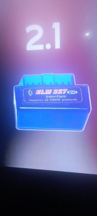 lam: ELM327 Mini OBDII Bluetooth skaner + Olimpia avtomobil şüşəsi etiketi — 1