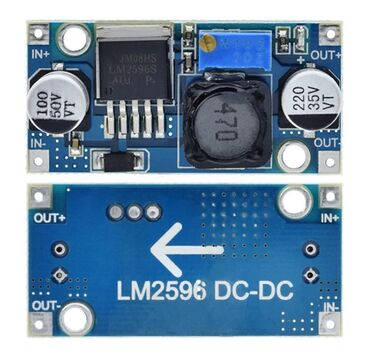 diz üstü kamputer: DC-DC Понижающий преобразователь напряжения на базе микросхемы LM2596
