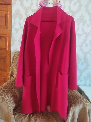 adidas jaket: Qadınlar üçün qırmızı kardiqan/palto tipli üst geyimi - Rəng: parlaq — 3