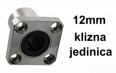 metro priboj: LMK 12UU linearni ležaj sa kvadratnim prirubnicom – klizna jedinica 12 — 2