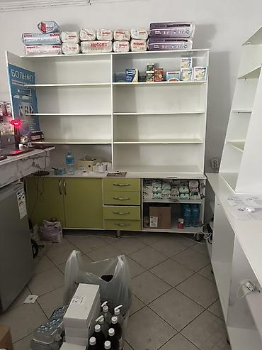 Торговые стеллажи и прилавки для аптеки/магазина - Модульная линия — 4