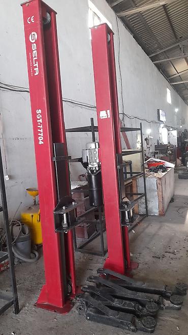 razval balans ustasi: Selta iki postlu avtomobil qaldırıcı - Model: Selta S&T-77704 — 1