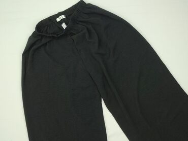 legginsy z suwakiem: Material trousers for women, size S (EU 36)