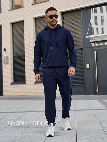 кыздарга кийим: Мужской спортивный костюм с худи Производство - Узбекистан - — 1