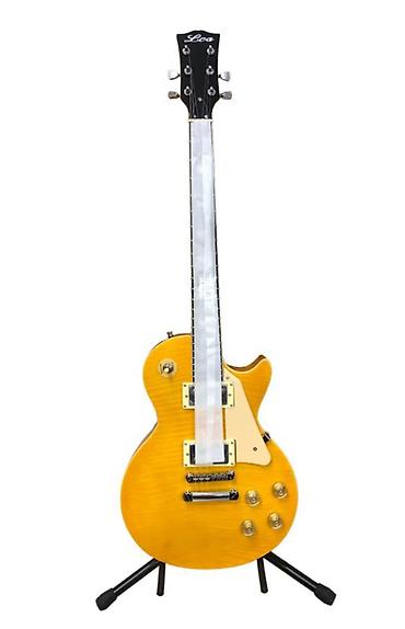 Электрогитары: LEA LP-GD Les Paul Elektro Gitar – Sarılıq (Klassik Dizayn) Gitara — 2