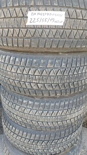 Шины 225 / 55 / R 19, Зима, Б/у, Комплект, Япония, Bridgestone