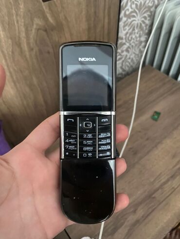 nokia 6310: Nokia 8 Sirocco, 8 GB, rəng - Qara, Düyməli