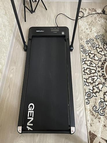Спорт жана эс алуу: Беговая дорожка GENAU Stride X — компактная домашняя модель с — 6