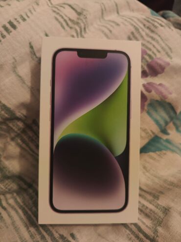 iphone 14 satilir: IPhone 14, 128 GB, Deep Purple, Barmaq izi, Face ID