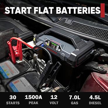 turbo traktor: Lokithor J300 Jump Starter + Kompressor LOKITHOR JA300 Jump Starter — 3