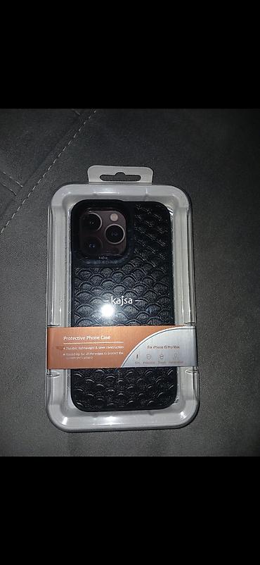 Kajsa “Glamour Collection” qoruyucu telefon qabı – iPhone 15 Pro Max
