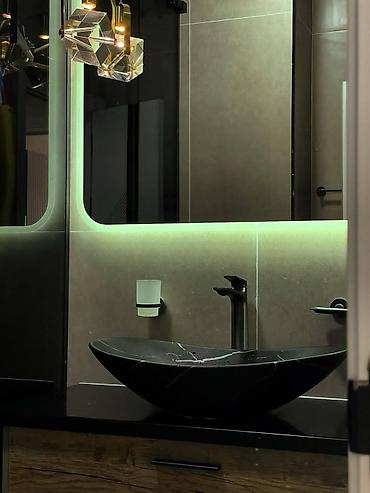 Посуточная аренда квартир: 1 комната, Душевая кабина, Постельное белье, Кондиционер — 7